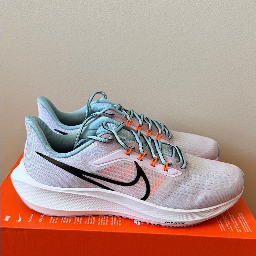 Nike Air Zoom Pegasus 39 White Iris Purple DH4072-500 Women’s Size 10.5